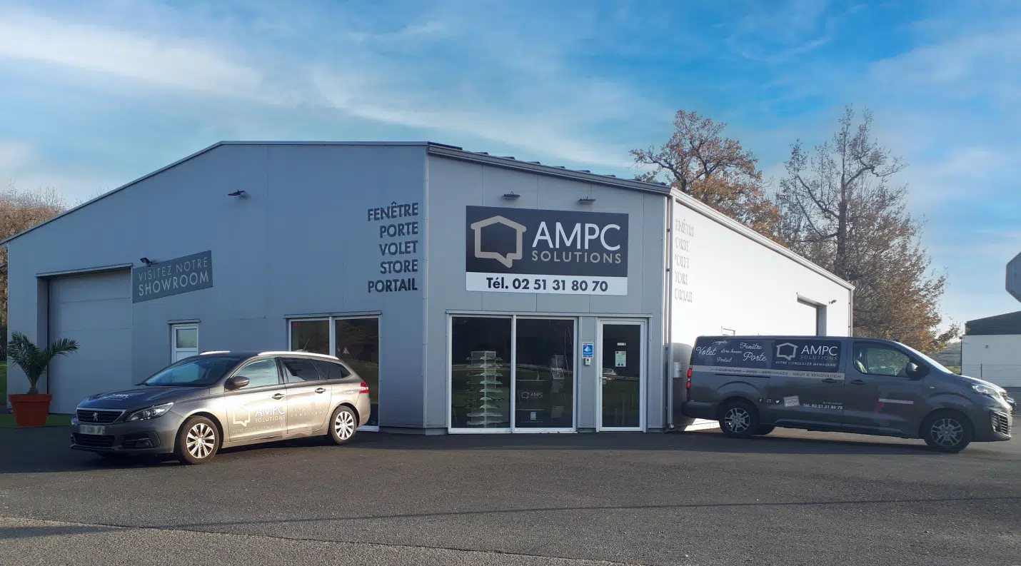 Showroom menuiserie de AMPC Solutions à Aizenay