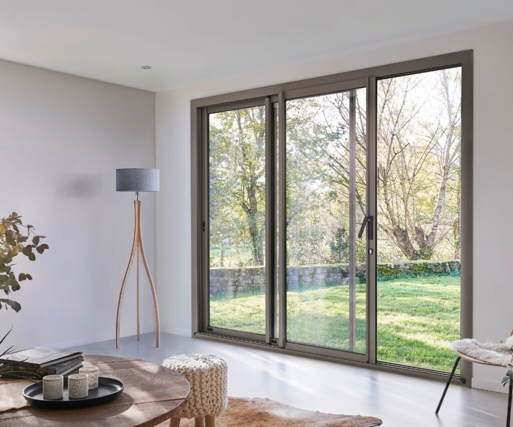 Baies coulissantes - Baies vitrées Aluminium chez AMPC Solutions