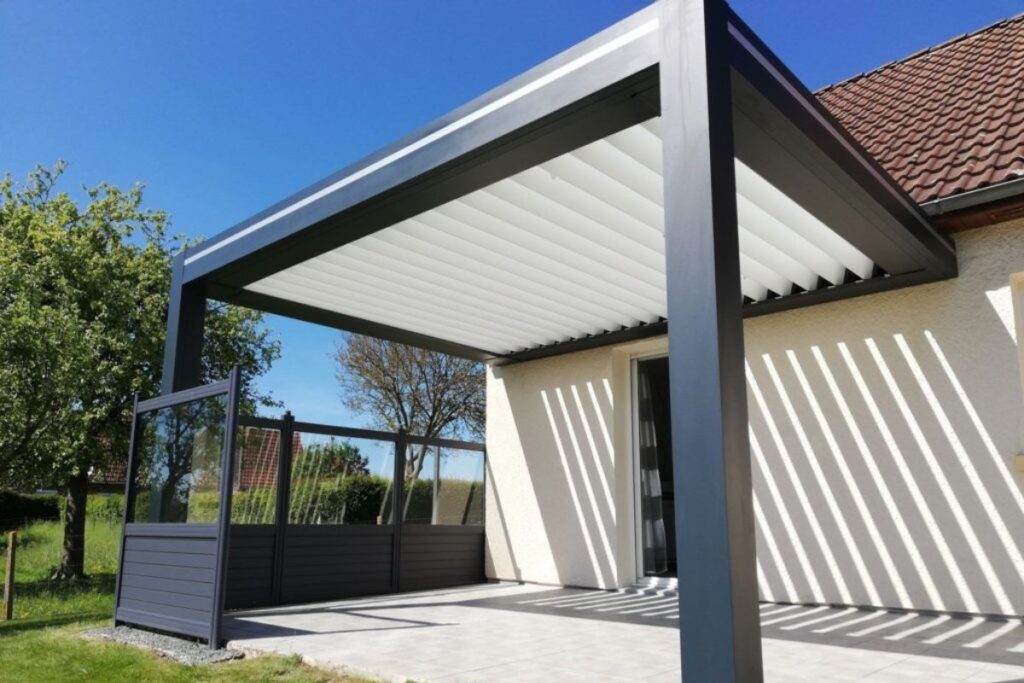 Pergola aluminium bioclimatique - AMPC Solutions